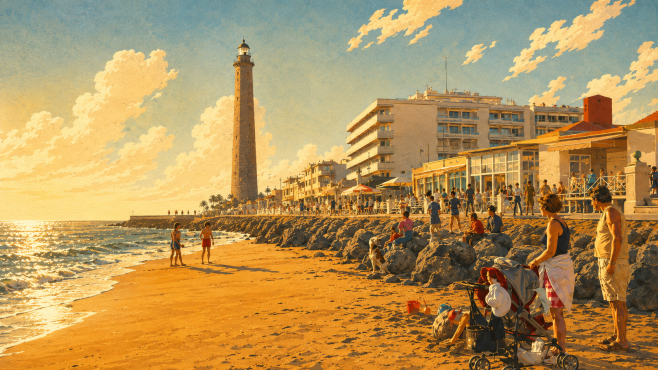 Wetter Maspalomas: Aktuelle Werte und Klima nach Monat