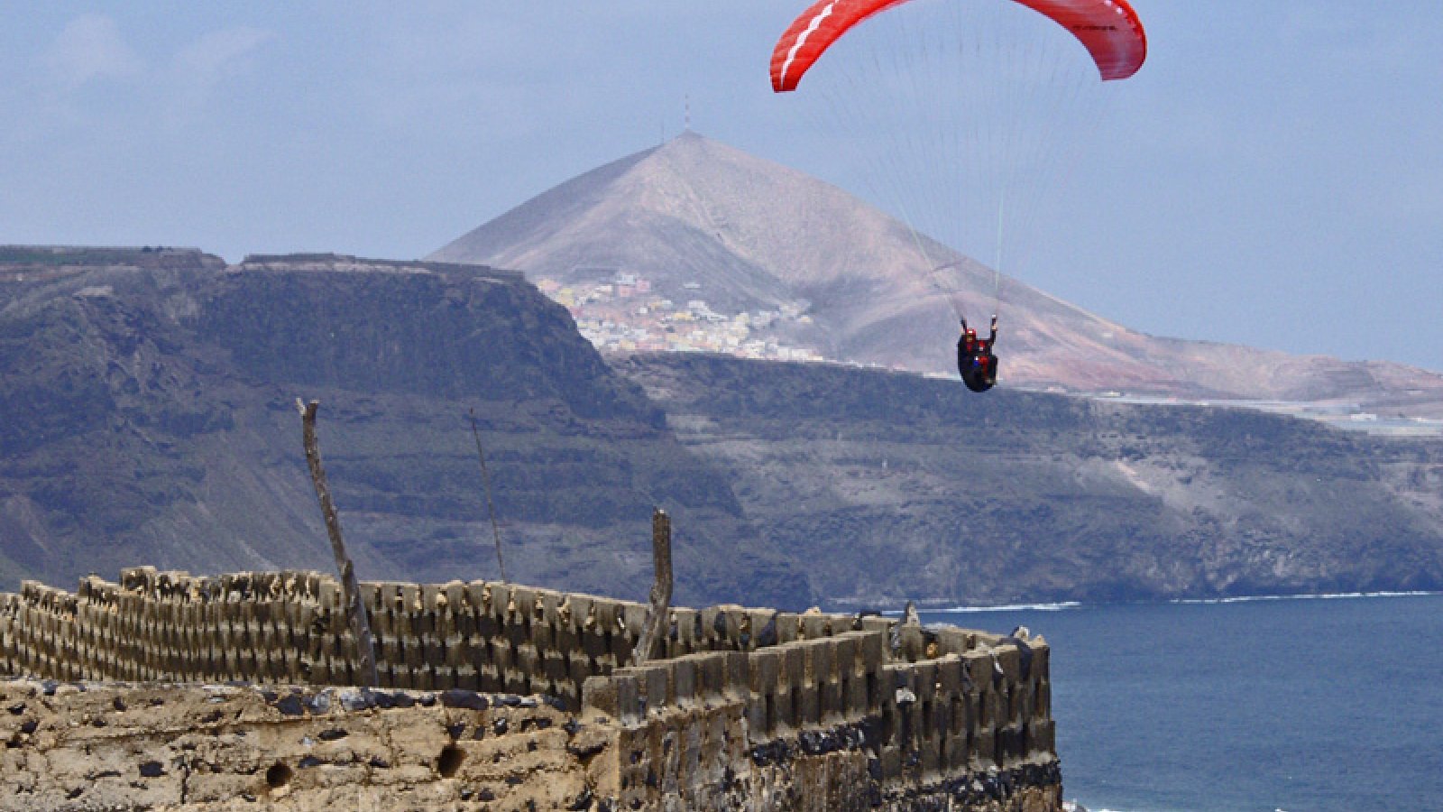 gleitschrimfliegen auf gran canaria