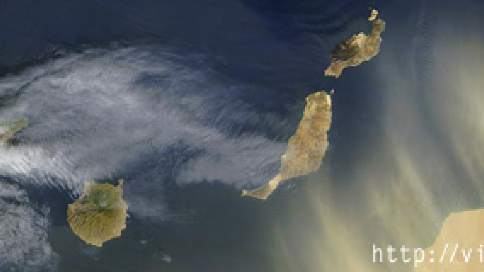 gran Canaria Calima wetter nasa