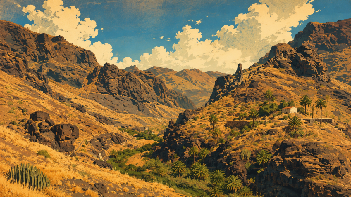 Gran Canaria Barranco de La Aldea