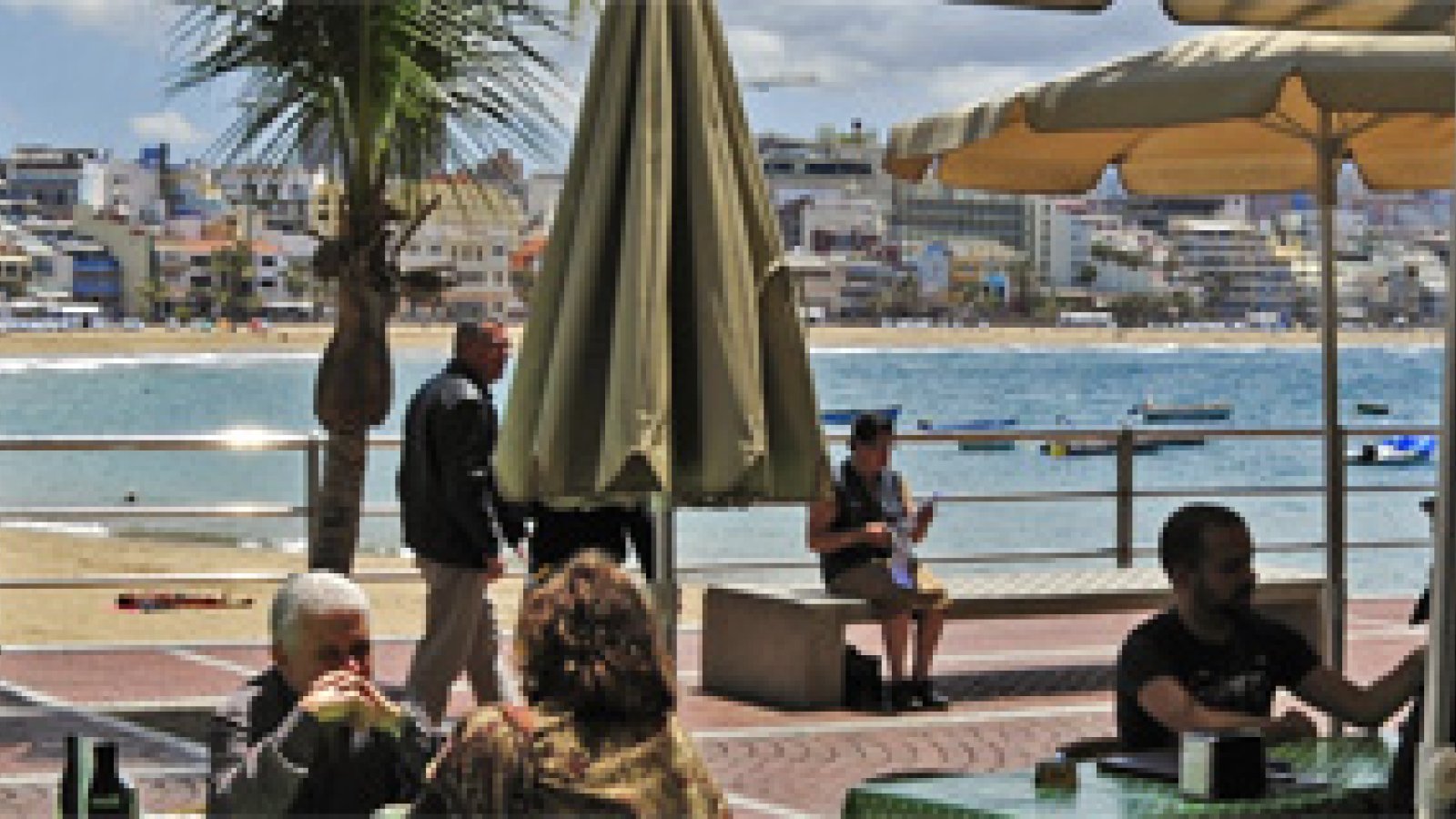 Panorama Restaurant La Oliva am Canteras Strand Las Palmas de Gran Canaria