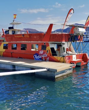 Bootstour Las Palmas: Barkasse der City-Sightseeing-Hafenrundfahrt