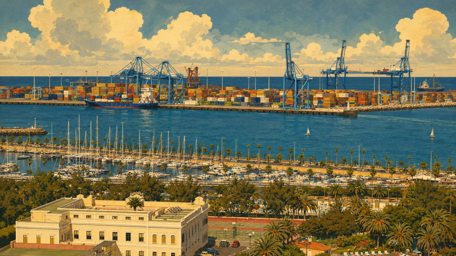 Containerhafen Las Palmas