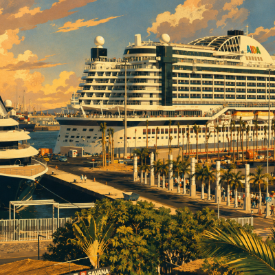 Kreuzfahrtschiffe heute in Las Palmas de Gran Canaria