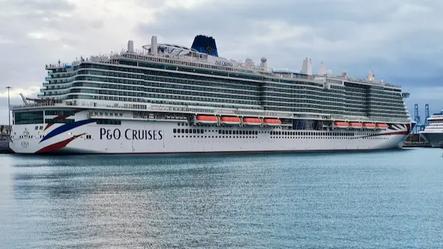 Iona in the Port of Las Palmas
