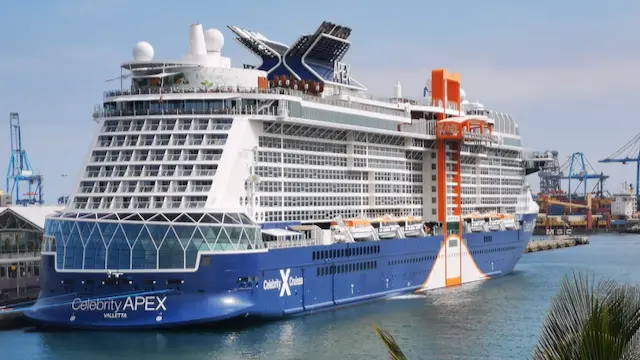 Celebrity Apex in the Port of Las Palmas